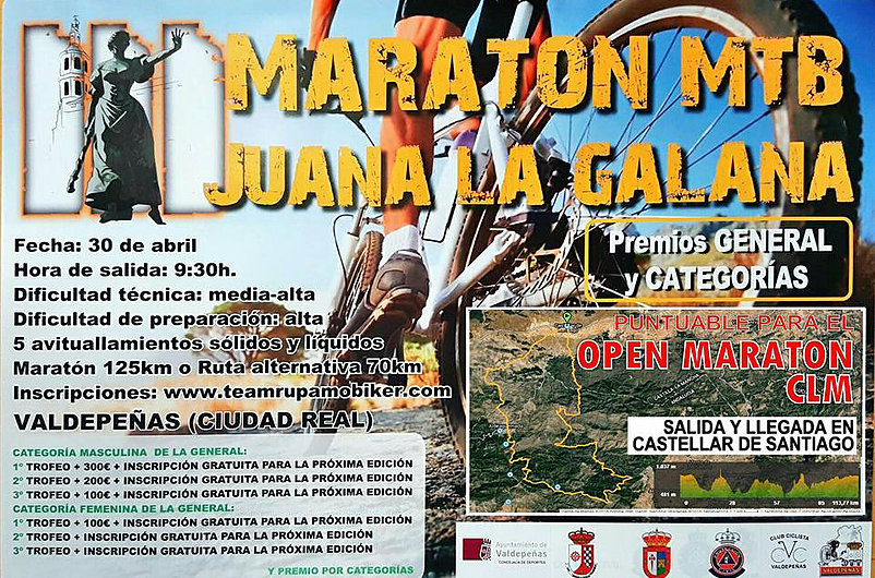 Maratón MTB Juana La Galana 2016
